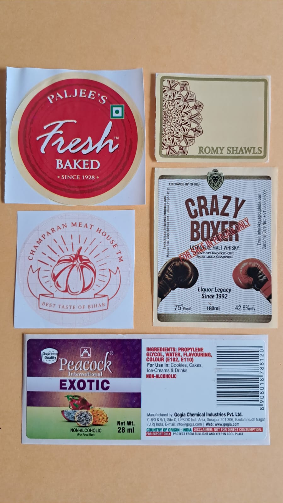 Product Labels, Hologram Labels, Security Labels and Tamper-proof Labels